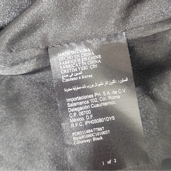 Bebe leather black jacket, size Small, soft 100% real leather shoulder pad - Picture 12 of 15